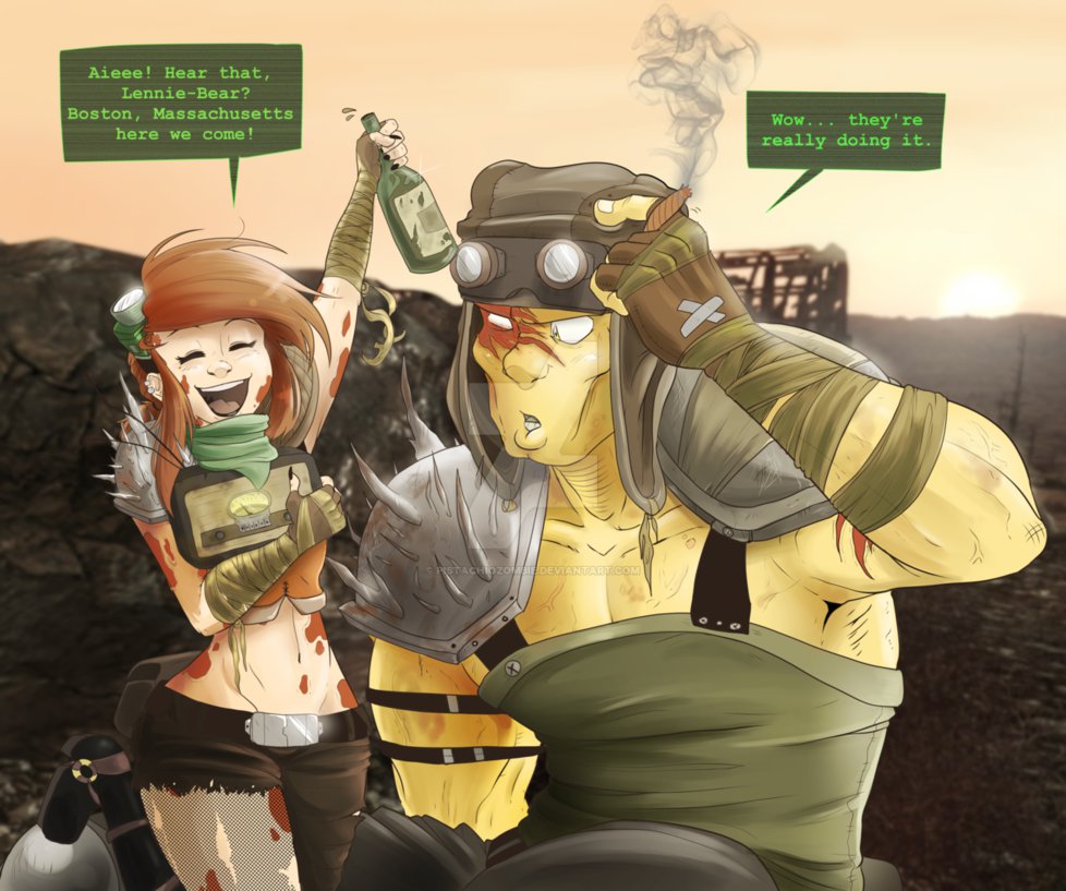 Hell Yeah Fallout By Pistachiozombie