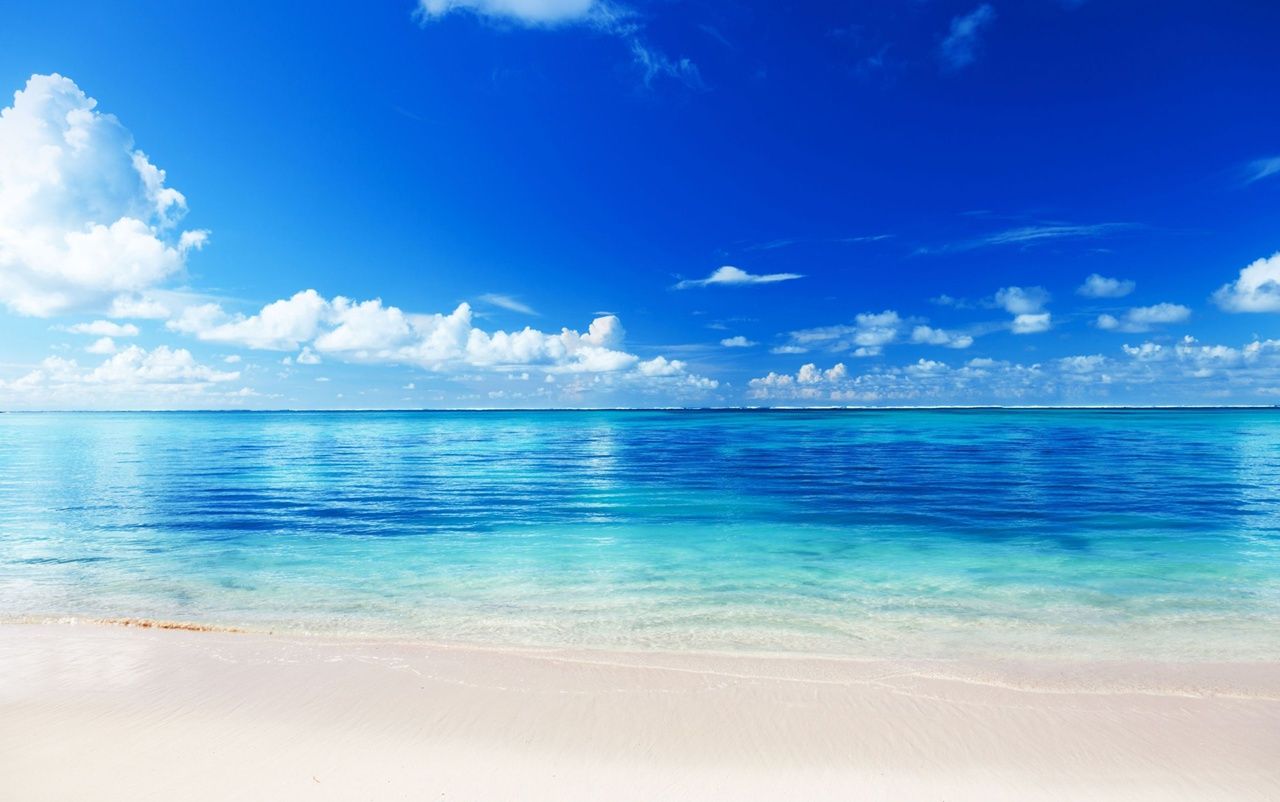 Caribbean Beach Desktop Wallpaper