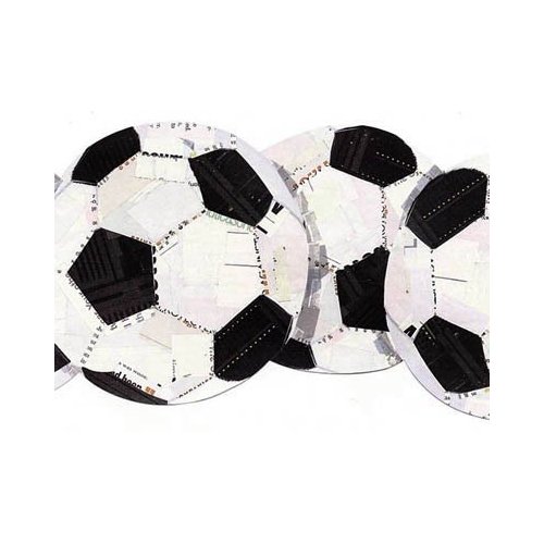 soccer ball wallpaper border