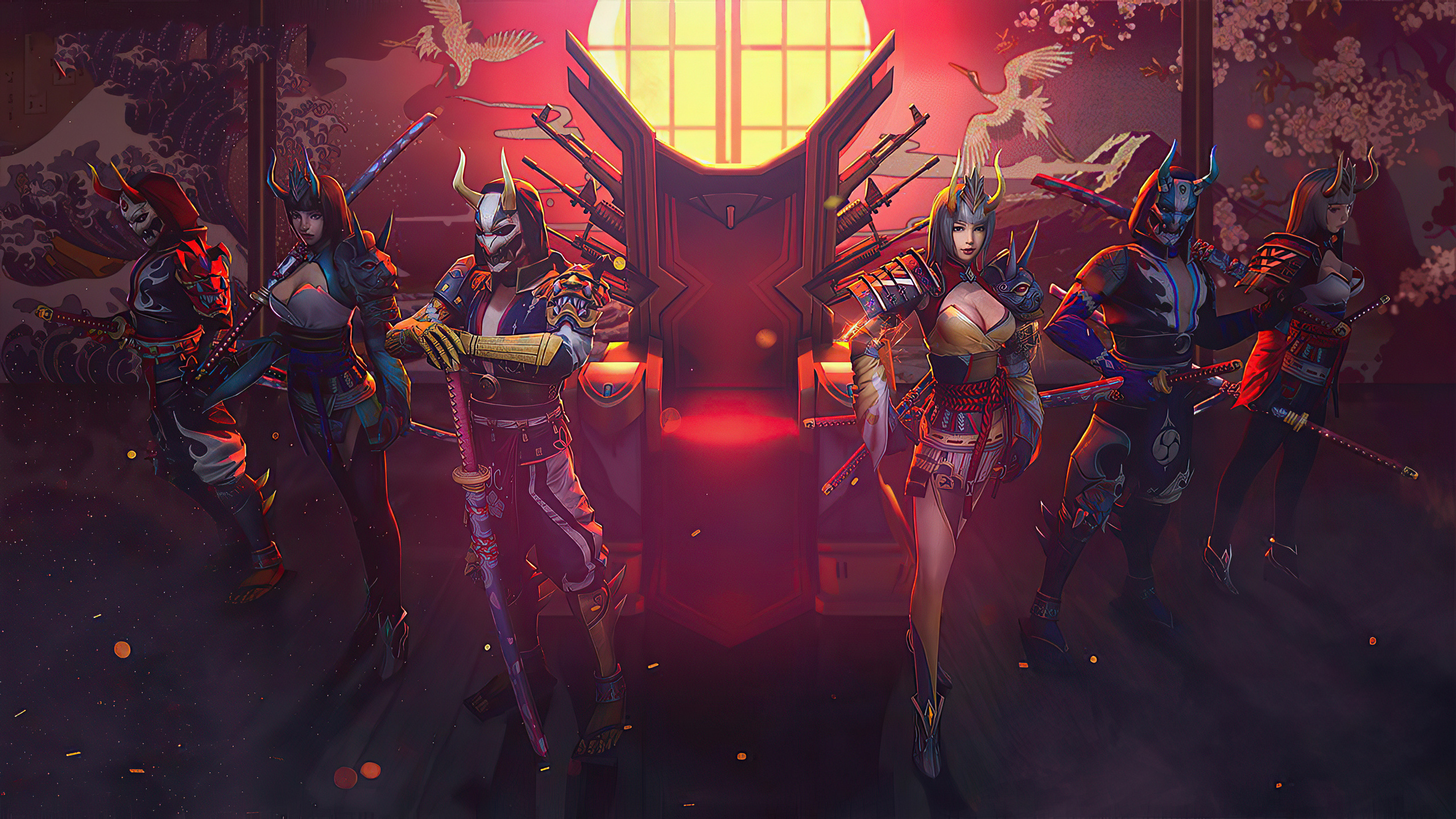 Garena Fire Game Together 4k 1440p Resolution HD Wallpaper
