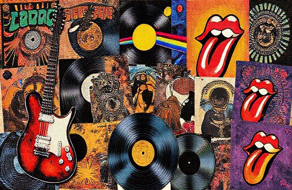 Classic Rock Album Covers Wallpaper