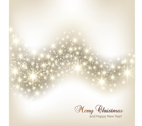 Eps File Vector Set Of Sparkling Christmas Background Art