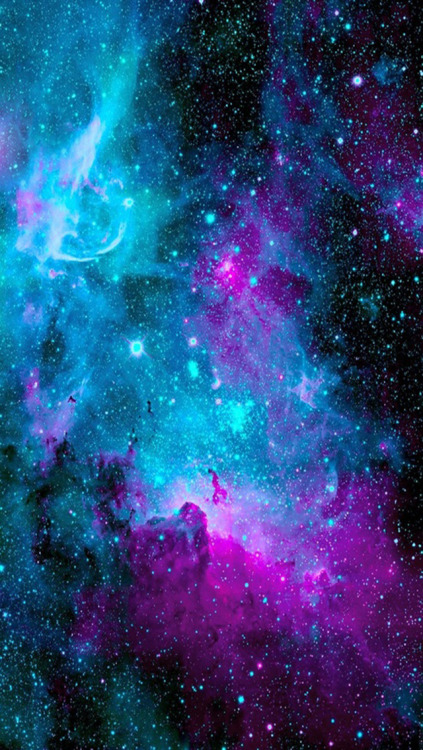 Trippy iPhone Background Nebula Wallpaper