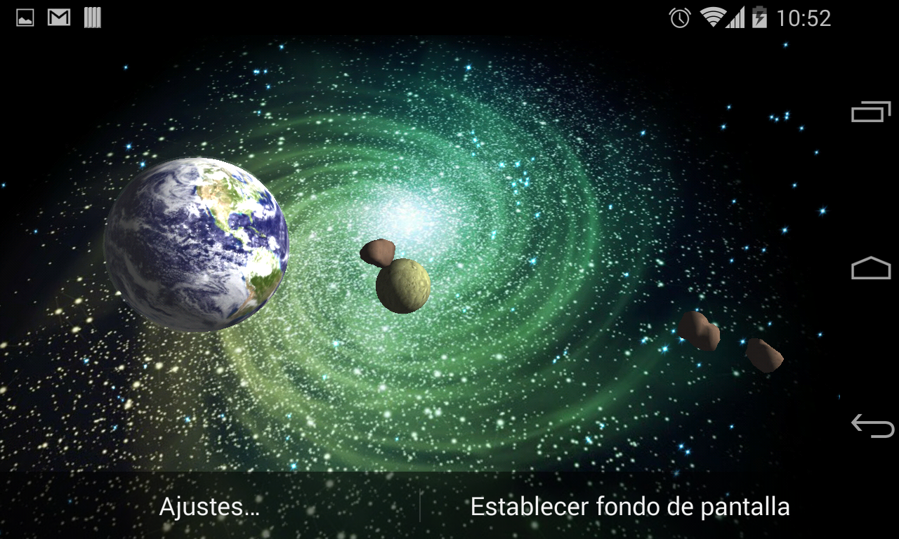 3d Galaxy Live Wallpaper Full Android Apps On Google Play