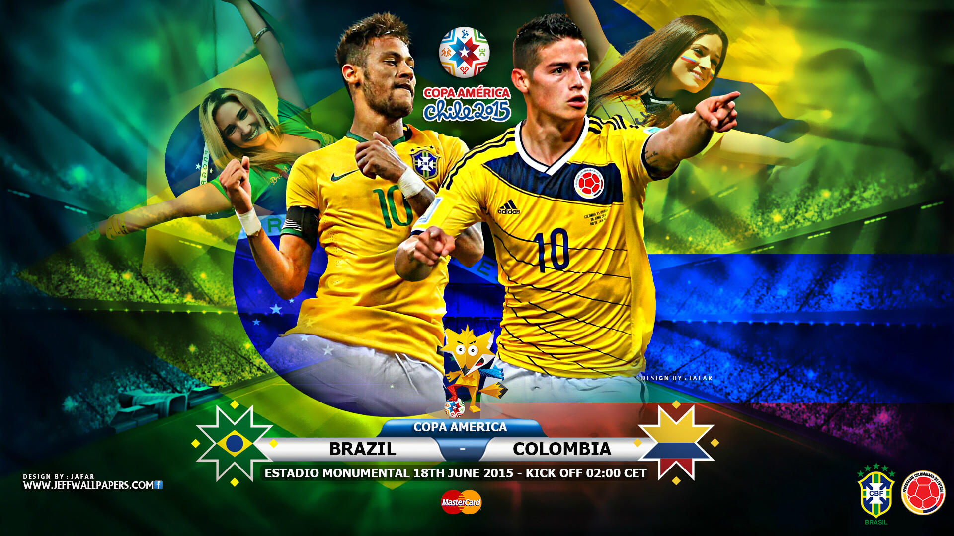 Colombia Upsets Brazil In Copa America Waarmedia