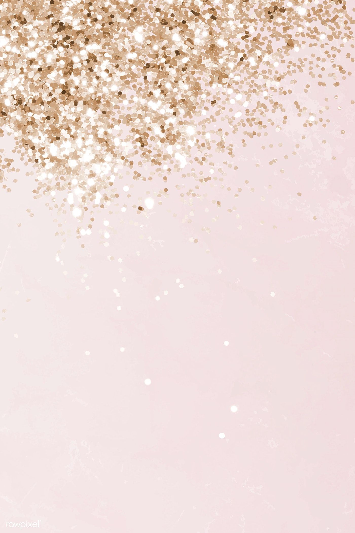 Premium Vector Of Pink And Gold Glittery Pattern