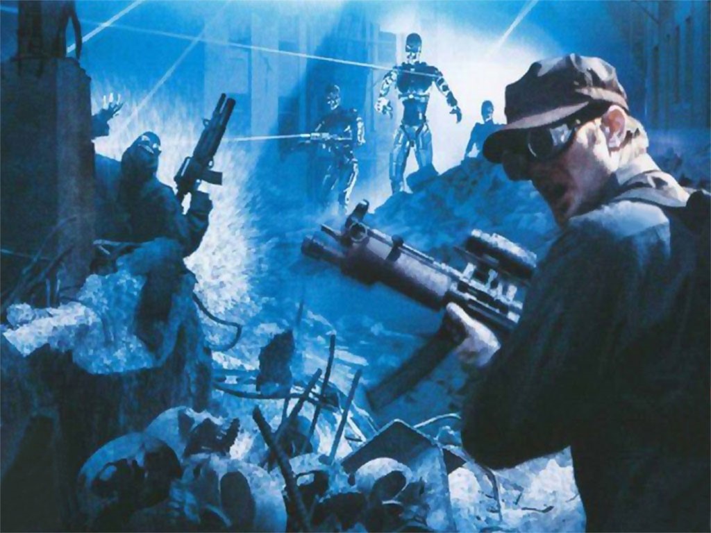 Gr Tis Papel De Parede Jogos Terminator Rise Of The Machines