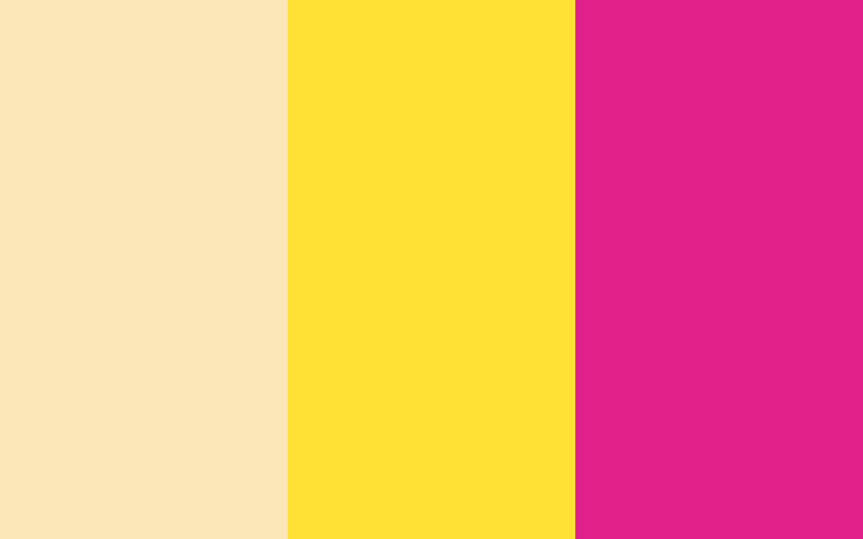 Banana Mania Yellow And Barbie Pink Three Color Background