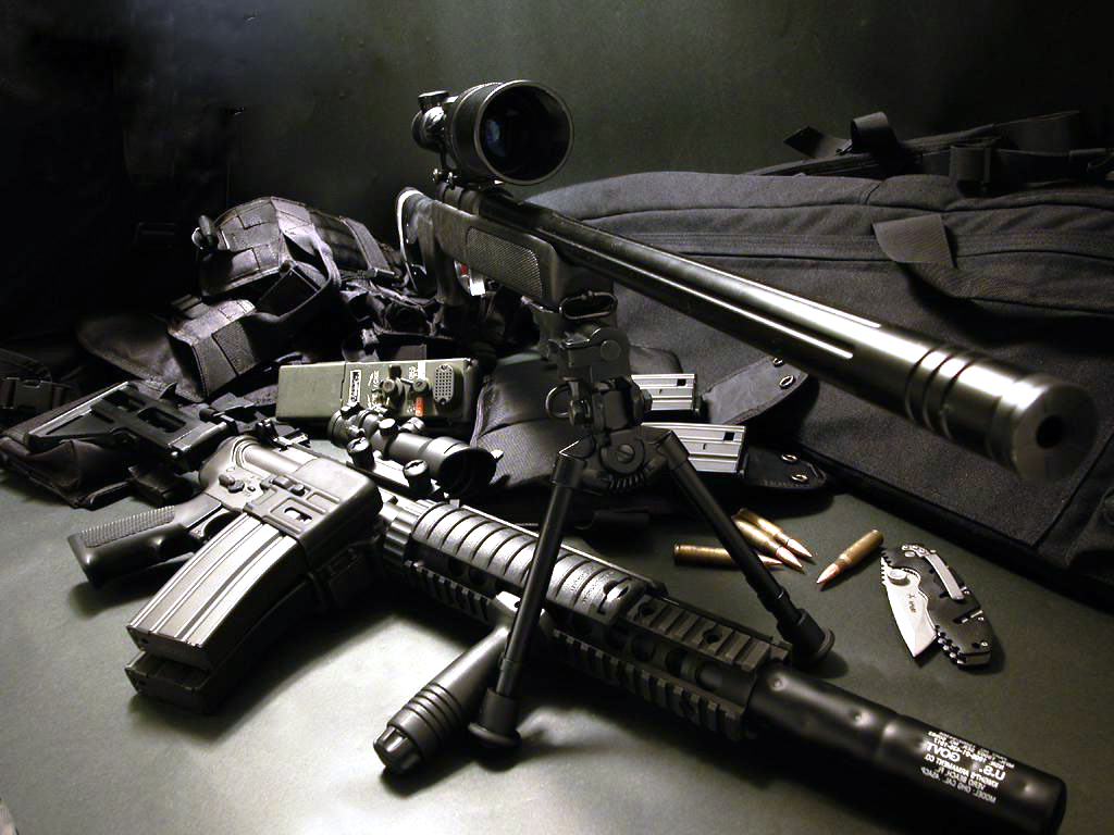 Assault Rifle Desktop Wallpaper Gun Image