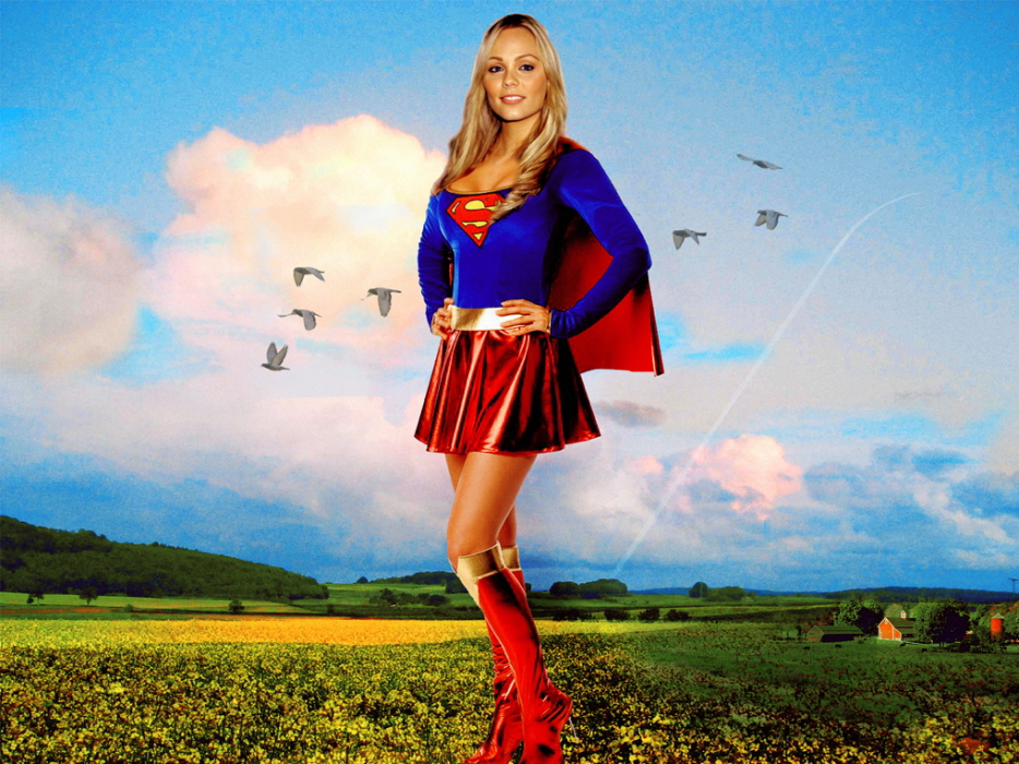 Laura Vandervoort Supergirl Wallpaper Superhero Fan Art