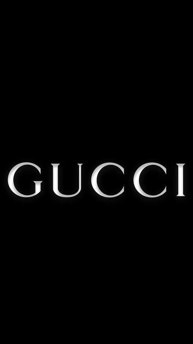 Gucci Black Logo iPad Wallpaper Background By Guccio