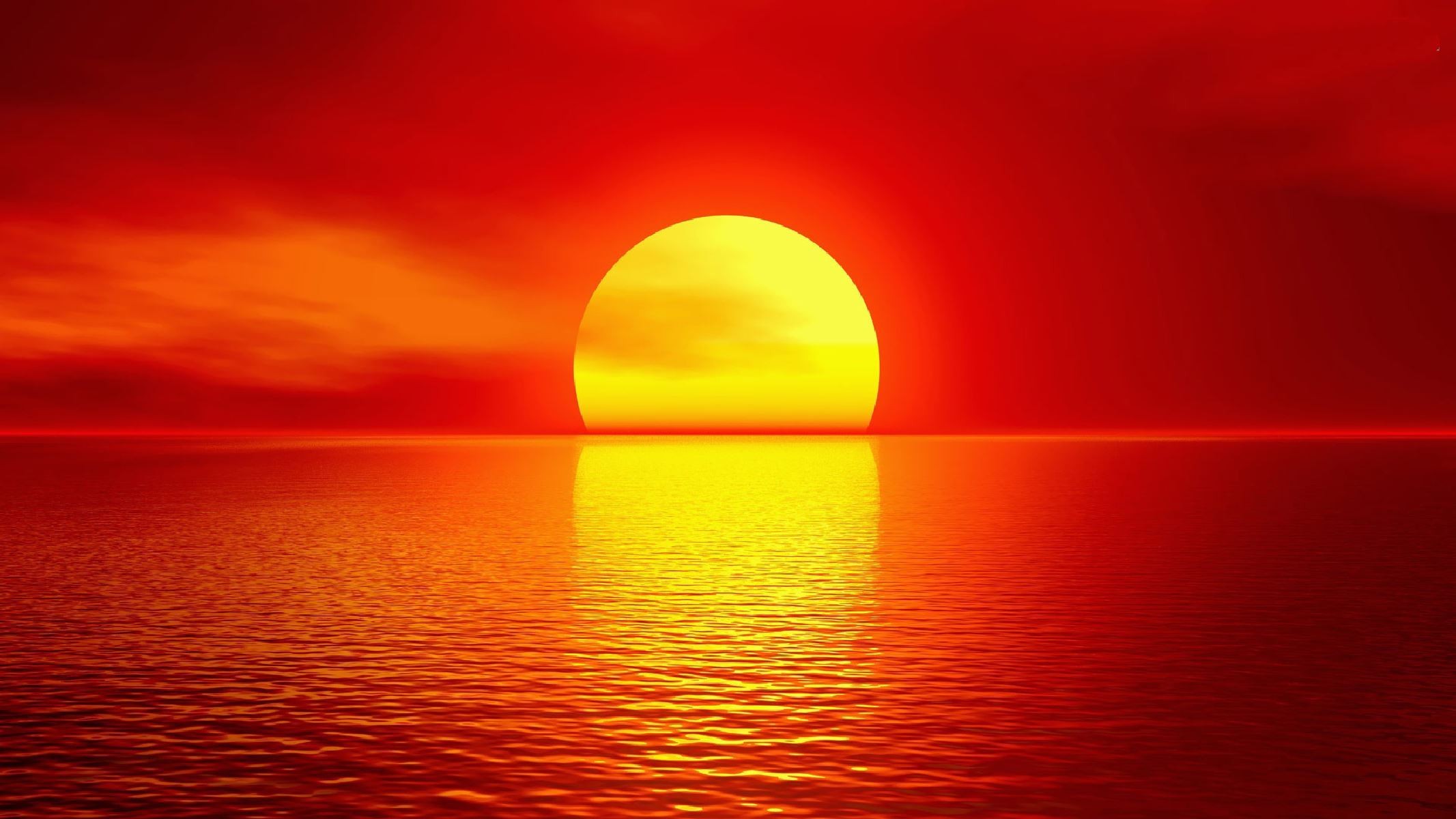 Amazing Red Sunset Photos HD Free Download Wallpaper Desktop