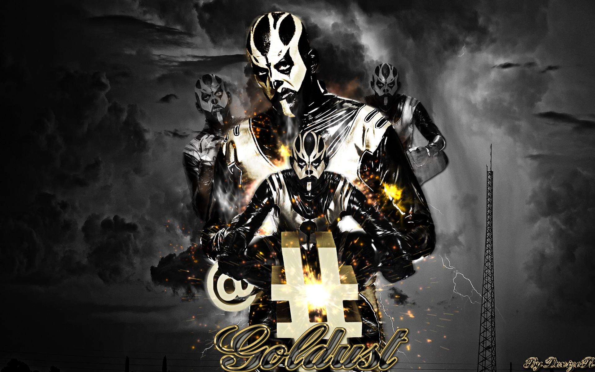 New WWE Goldust 2014 HD Wallpaper by SmileDexizeR on