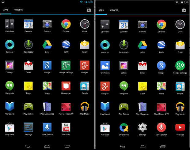New Hands On Nexus Image Android Kitkat Screenshots Leak