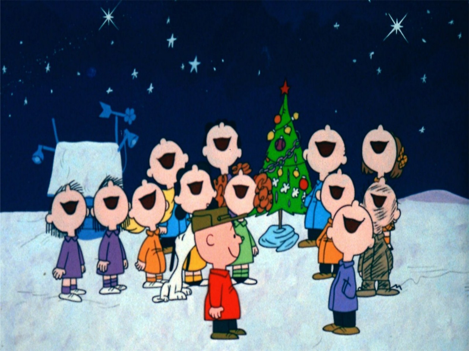 Charlie Brown Christmas Desktop Wallpaper   1600x1200   266266