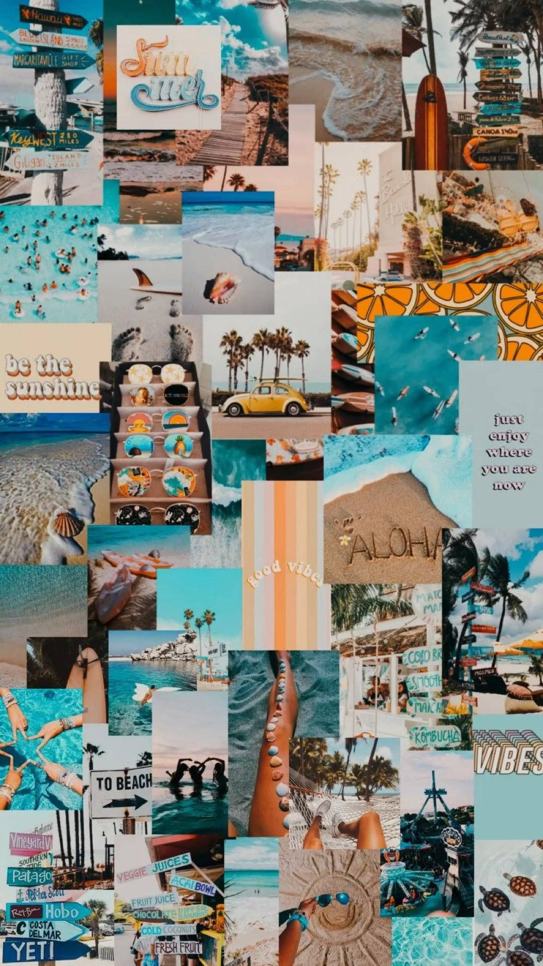 Top Summer Collage Wallpaper Full HD 4k To Use