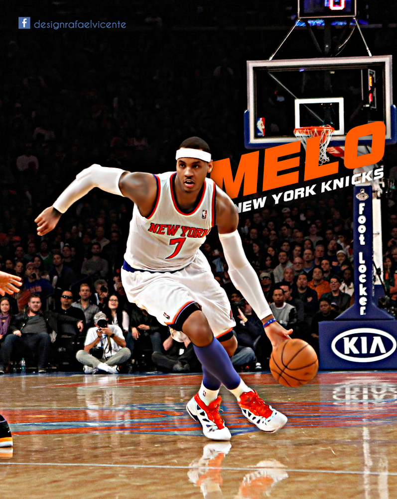 MELO   Carmelo Anthony wallpaper by RafaelVicenteDesigns on
