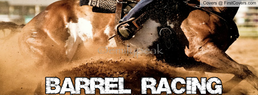 barrel racing Profile Cover 206103
