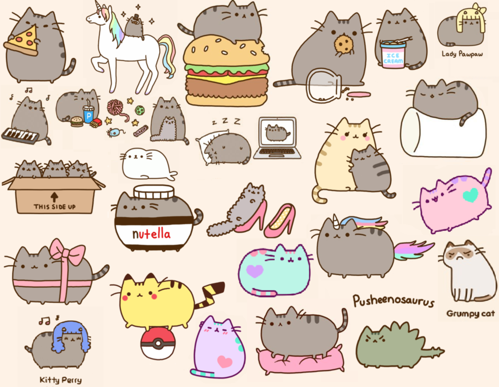 Pusheen Christmas Wallpaper  NawPic