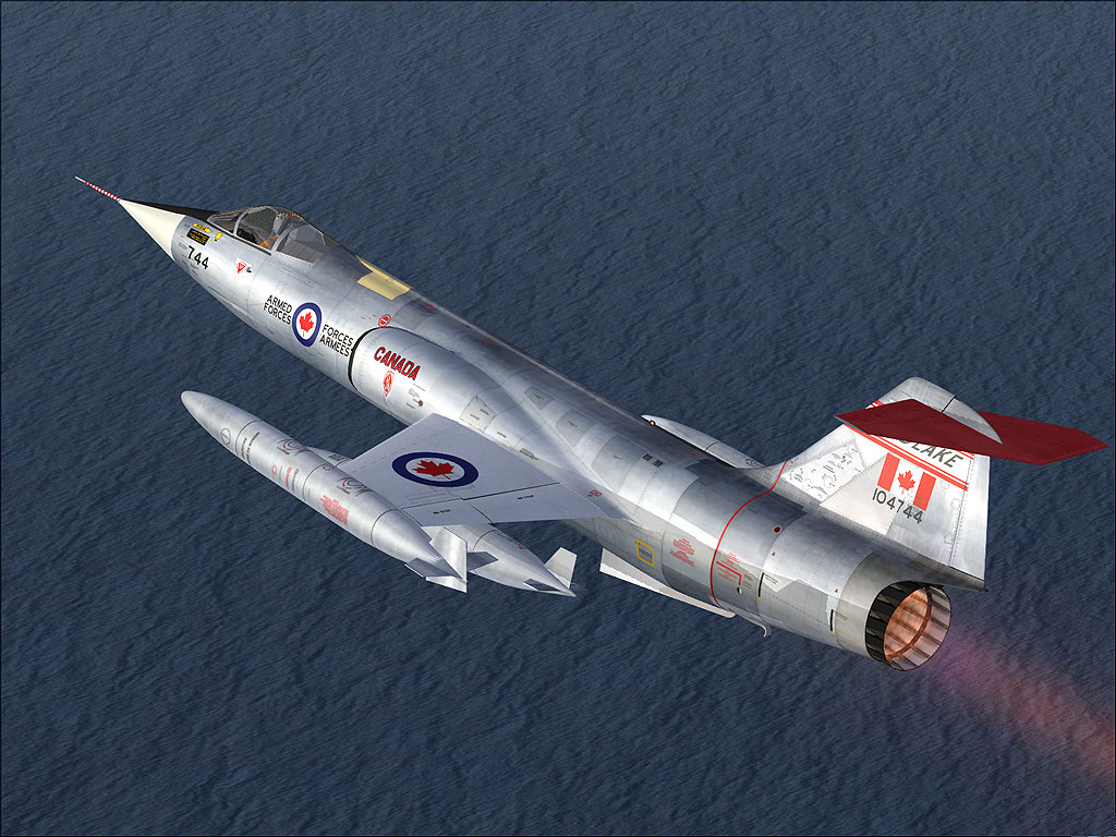 Lockheed F104 Starfighter Afterburner Aircraft Wallpaper