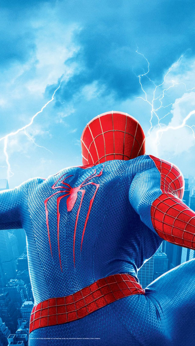 The Amazing Spider Man iPhone 5s 5c Wallpaper