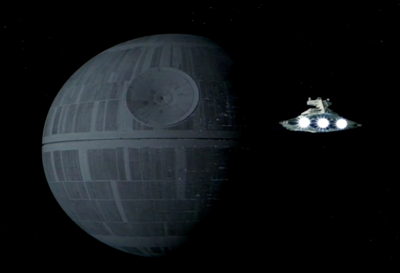 Death Star From Wars Episode Iv A New Hope Credit