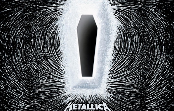 Wallpaper Coffin Poles Metallica Death Magic Style