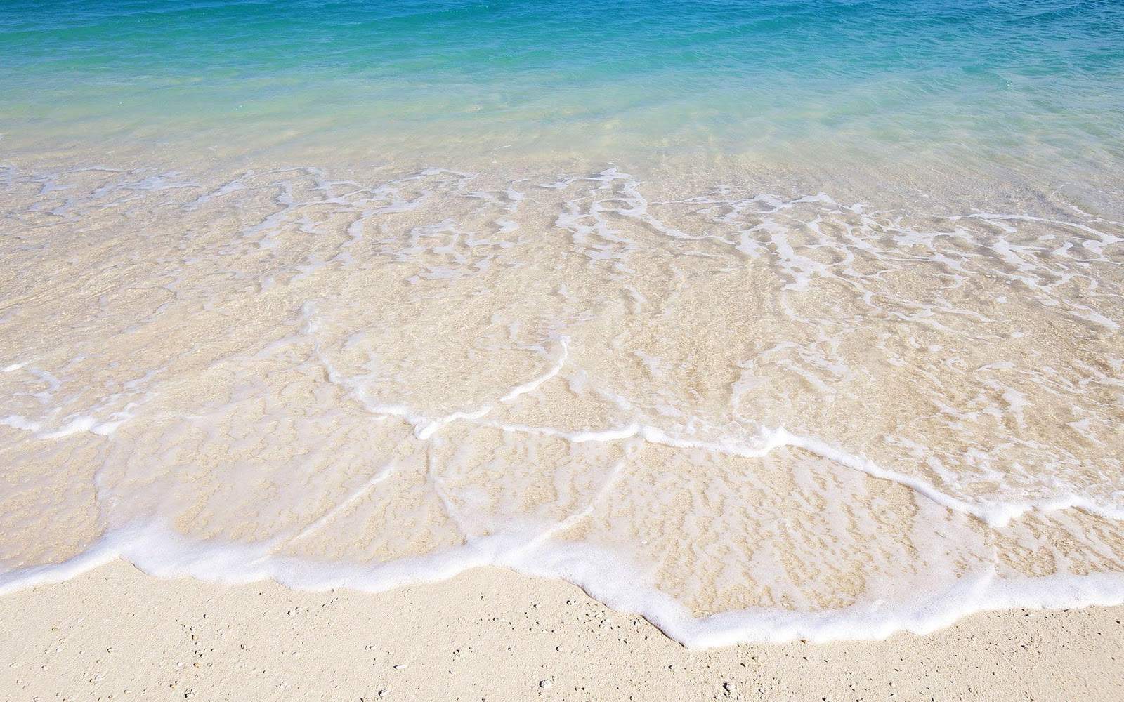 White Beach Background Wallpaper