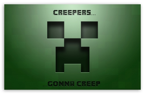 Minecraft Creeper Wallpaper HD 1080p For Standard