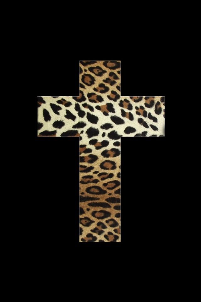 Cheetah Crosscrosses Phones Background Cute Crosses For