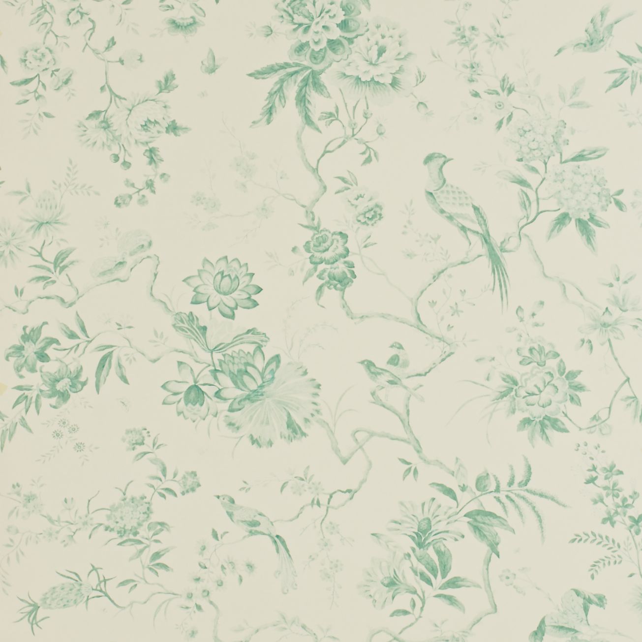Toile Wallpaper Pemberley Collection Sanderson