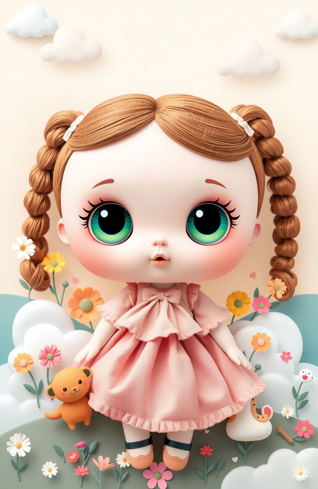 Cute Doll Wallpaper