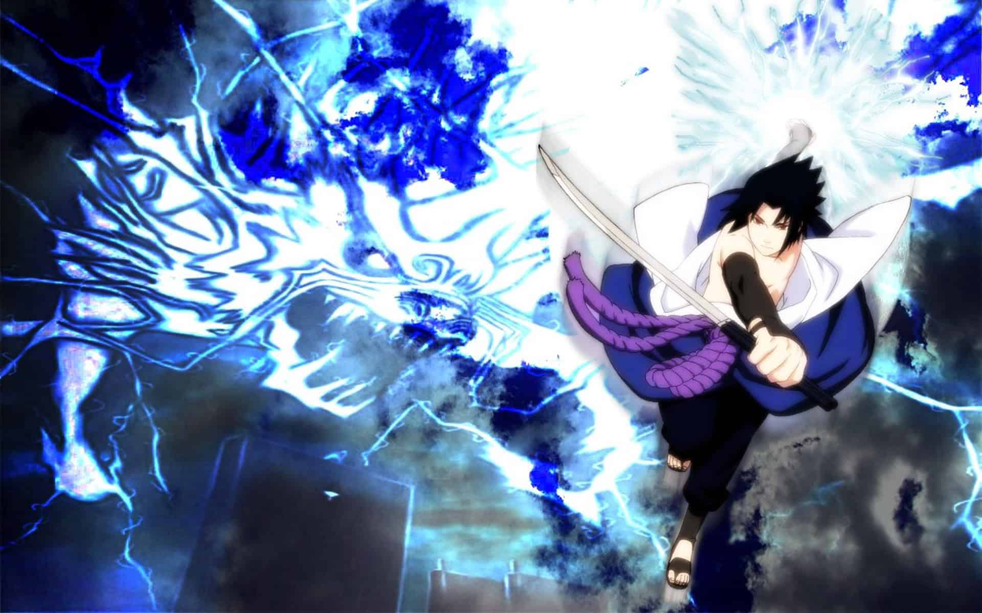 Sasuke Cool Desktop Wallpaper