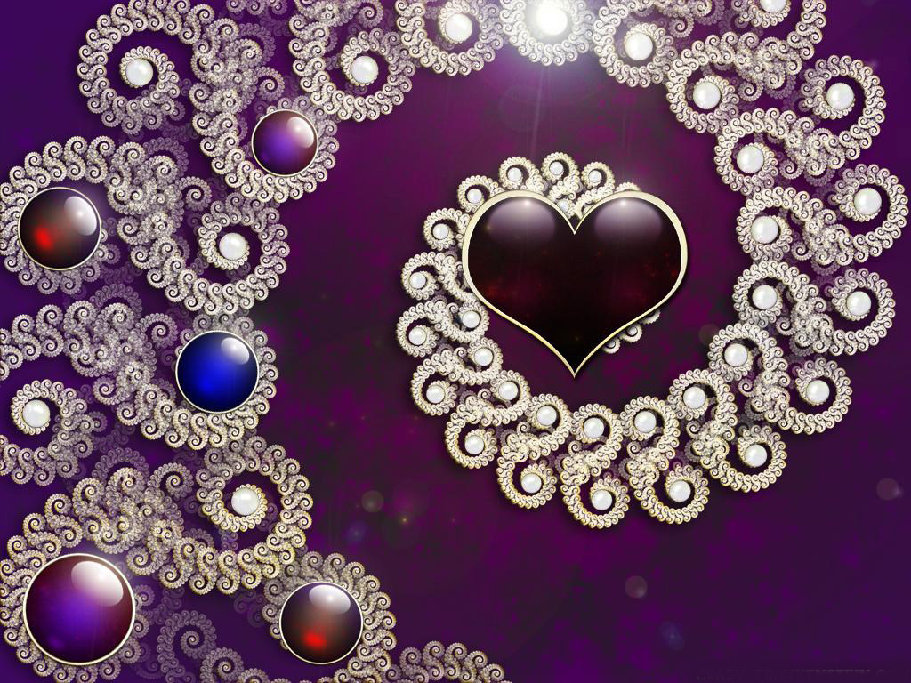 Collection Wallpapers Images Screensavers Purple Heart Wallpaper