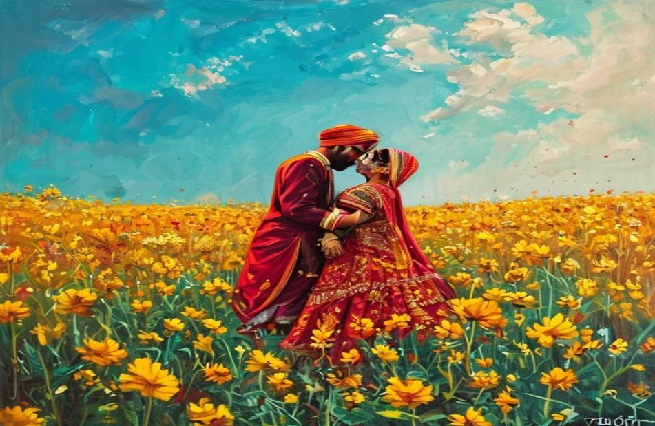 Punjabi Couples Wallpaper
