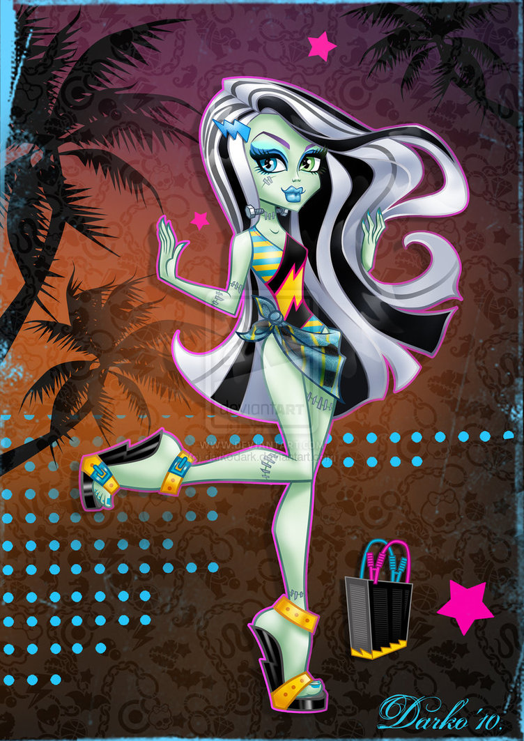 Monster High Image Gloom Beach HD Wallpaper And
