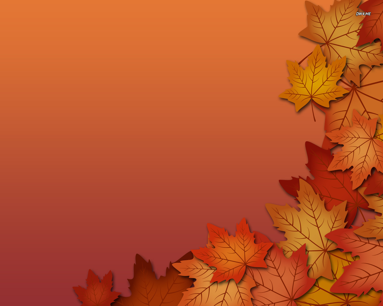 Autumn Leaves Wallpaper Vector