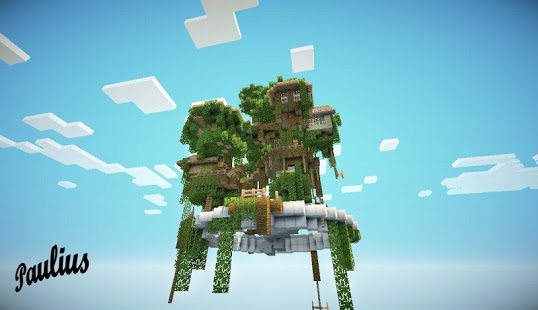 HD Minecraft Village Wallpaper Screenshot Thumbnail