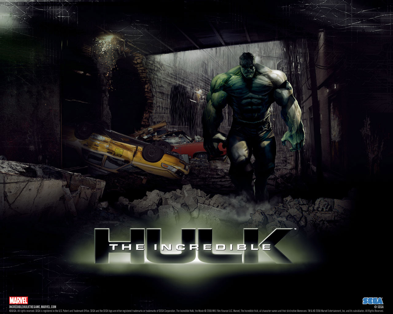 The Incredible Hulk Video Game Wallpaper