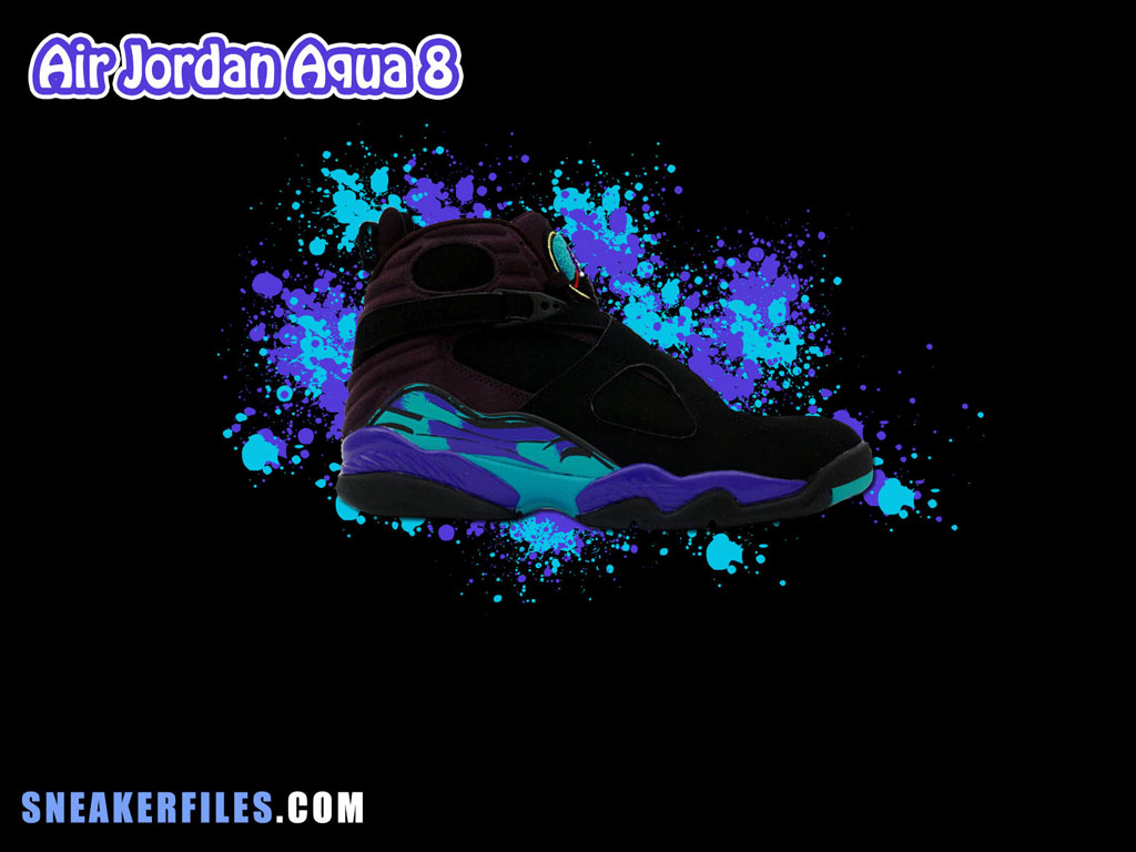 Sneaker Files X Air Jordan Aqua Wallpaper Sneakerfiles