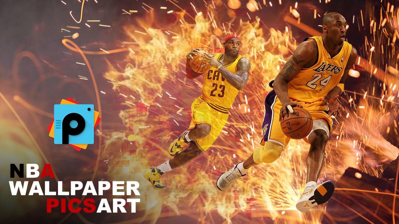 PicsArt Tutorial How to Make NBA Wallpaper in PicsArt 1280x720