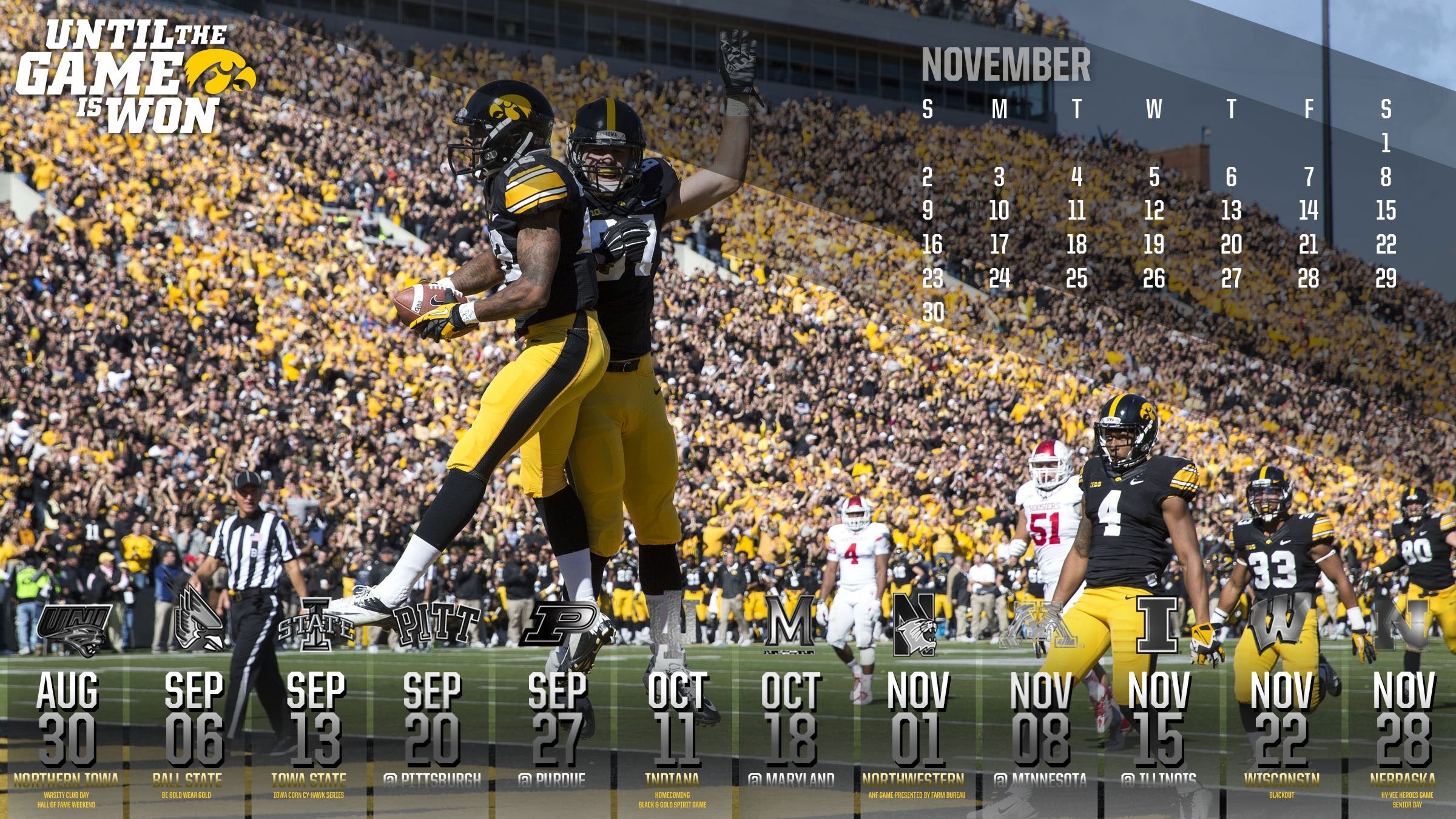 Iowa Hawkeye Screensavers And Wallpaper