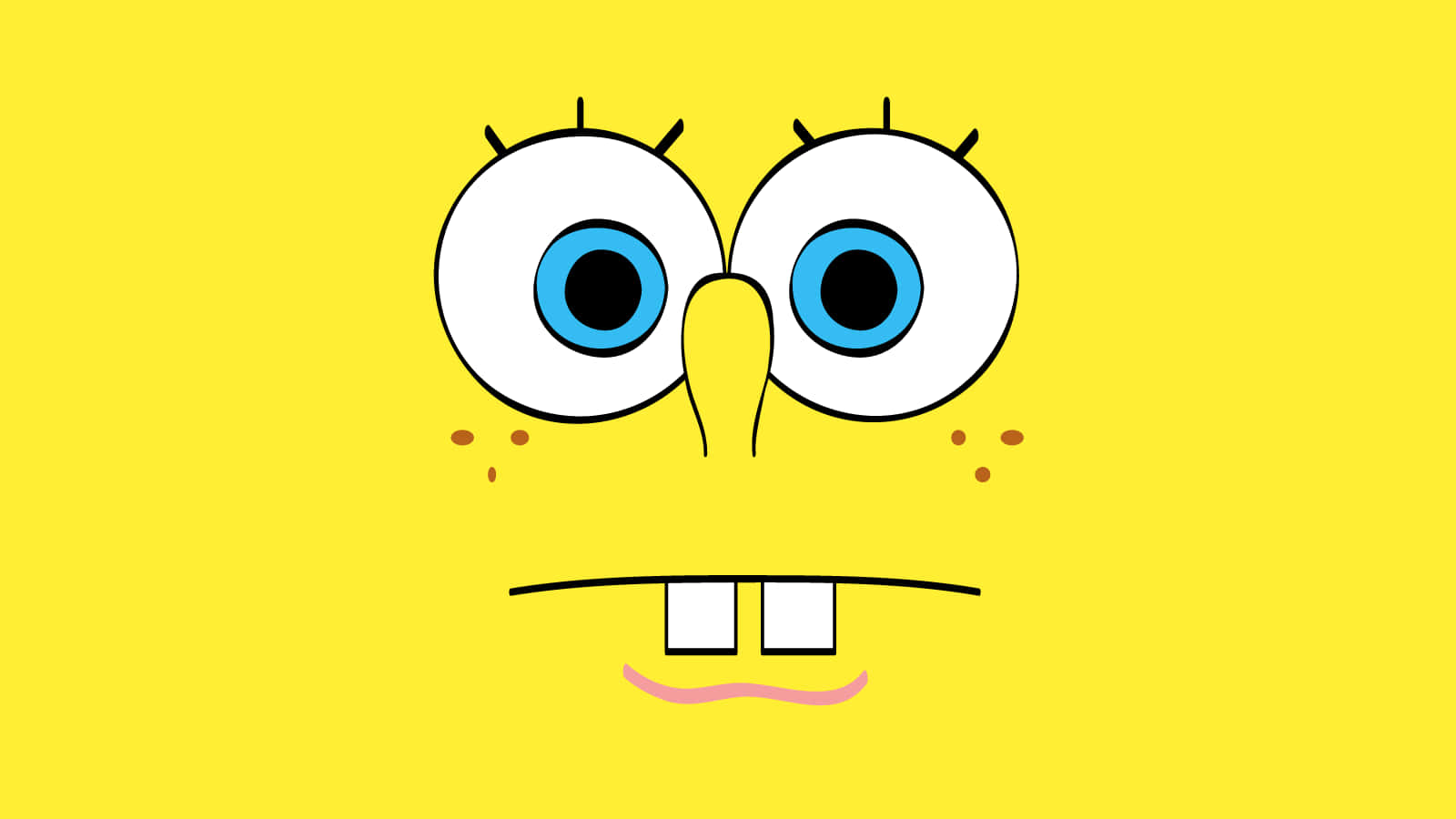 Aesthetic Spongebob Laptop Wallpaper