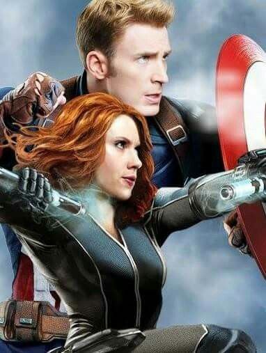Best Image About Captain America And Black Widow On