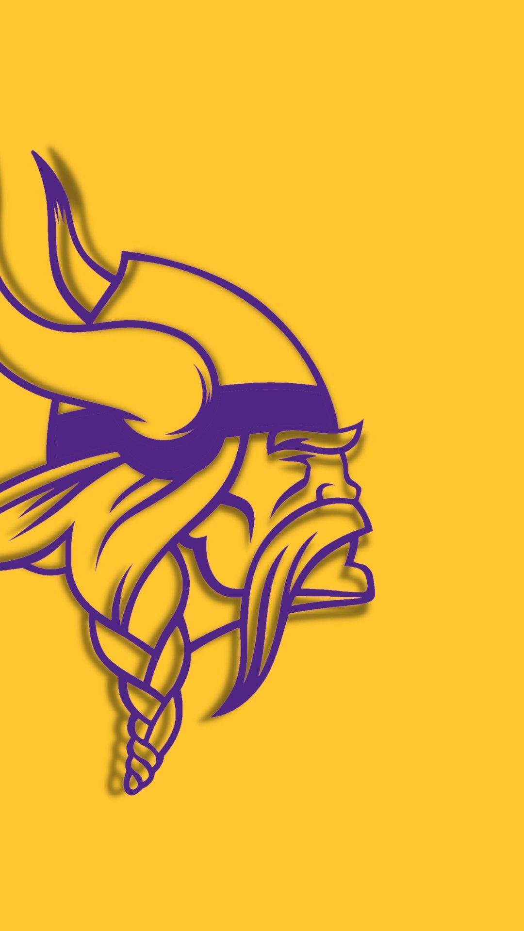 Minnesota Vikings Logo Purple Wallpaper