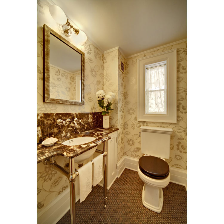 Free download Transitional Powder Room Remodel Bathroom Design by