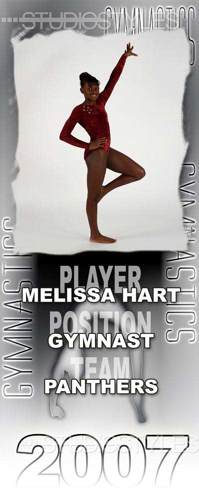 Sports Templates Gymnastics Vol Locker Poster