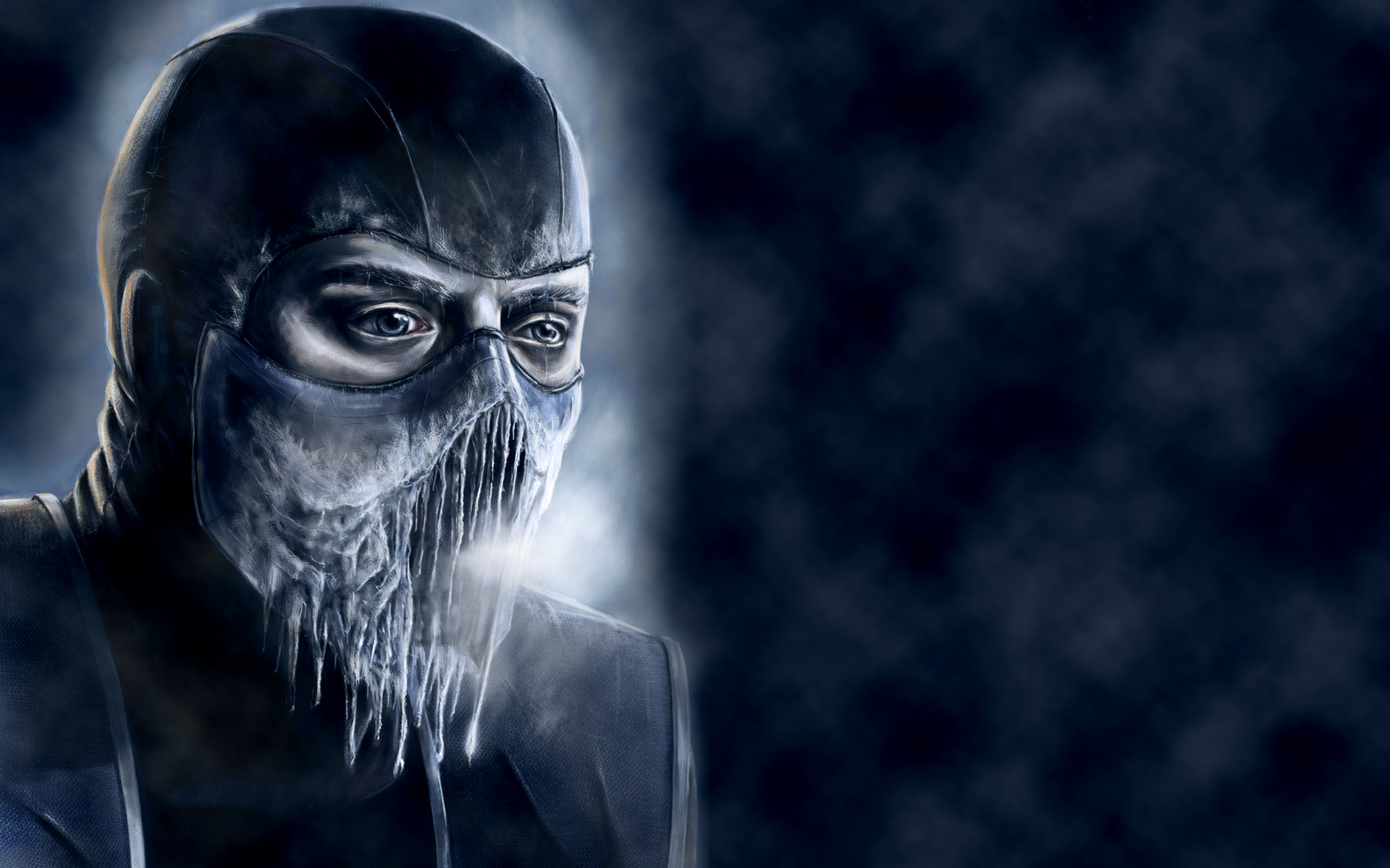 Sub Zero Mortal Kombat Chain Icy Breath Texture Art Game