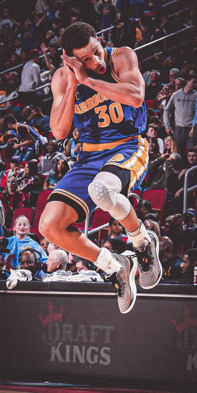 Stephen Curry In Cool Basketball Wallpaper
