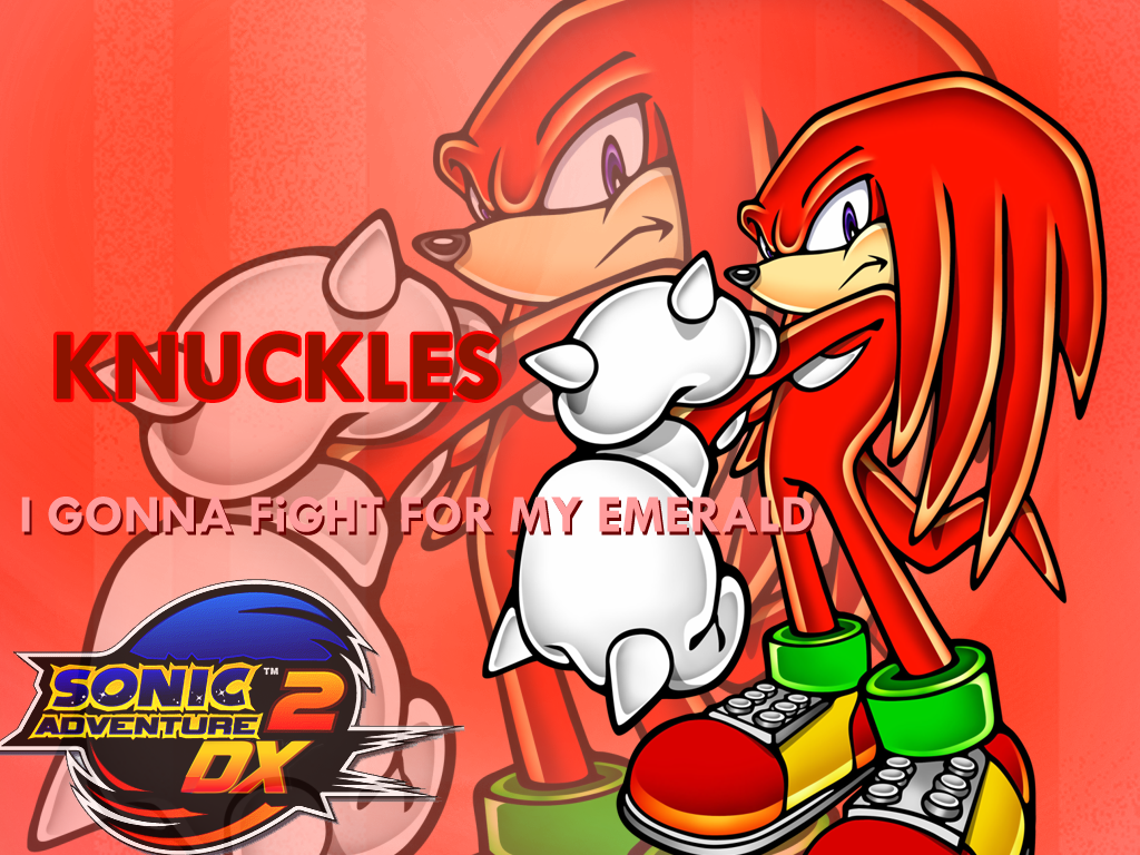 Sonic Adventure Dx Knuckles Wallpaper Background